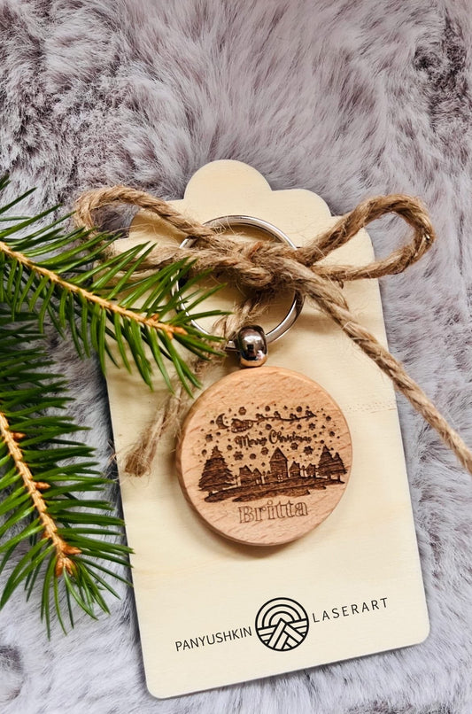 Weihnachts-Schlüsselanhänger